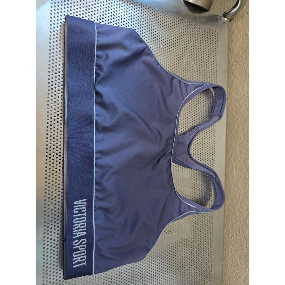Victoria Sport Victoria's Secret Sports Bra Blue Women's Size XL Racerback